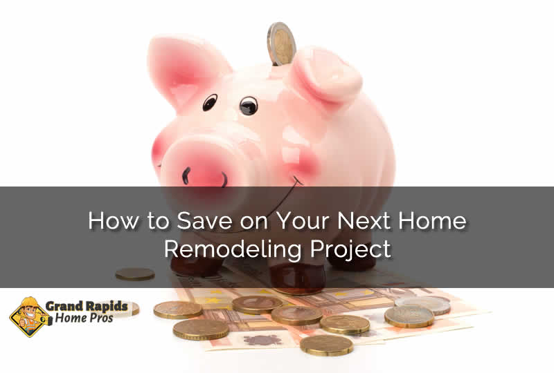 home remodel project savings