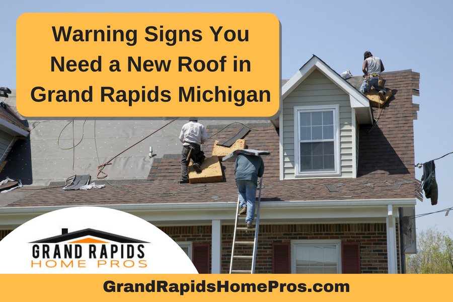 Warning Signs You Need a New Roof in Grand Rapids Michigan