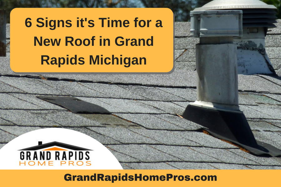 6 Signs it's Time for a New Roof in Grand Rapids Michigan