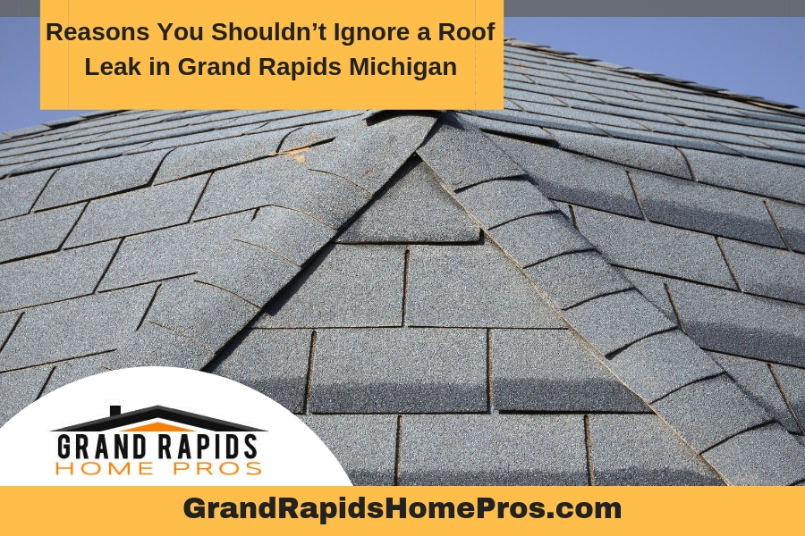 Reasons You Shouldn’t Ignore a Roof Leak in Grand Rapids Michigan