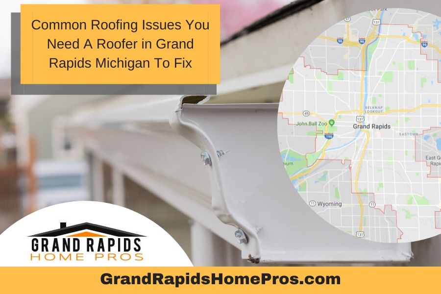 Common Roofing Issues You Need A Roofer in Grand Rapids Michigan To Fix