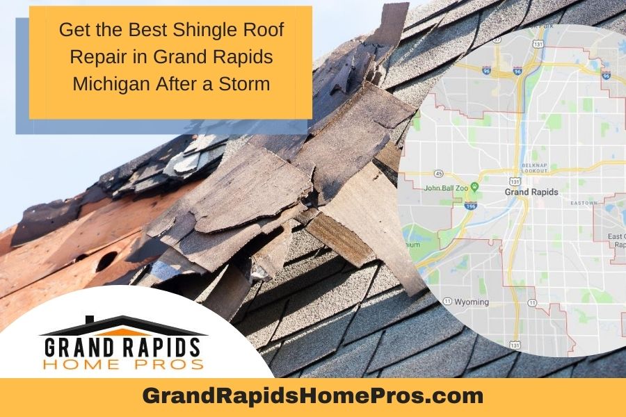 Roof Damage in Grand Rapids Michigan